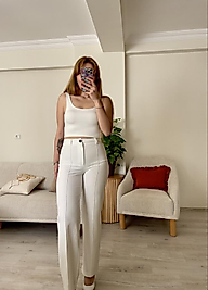 Orj marka beyaz crop