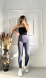 Oysh Toparlayıcı Şardonlu Antrasit Tayt