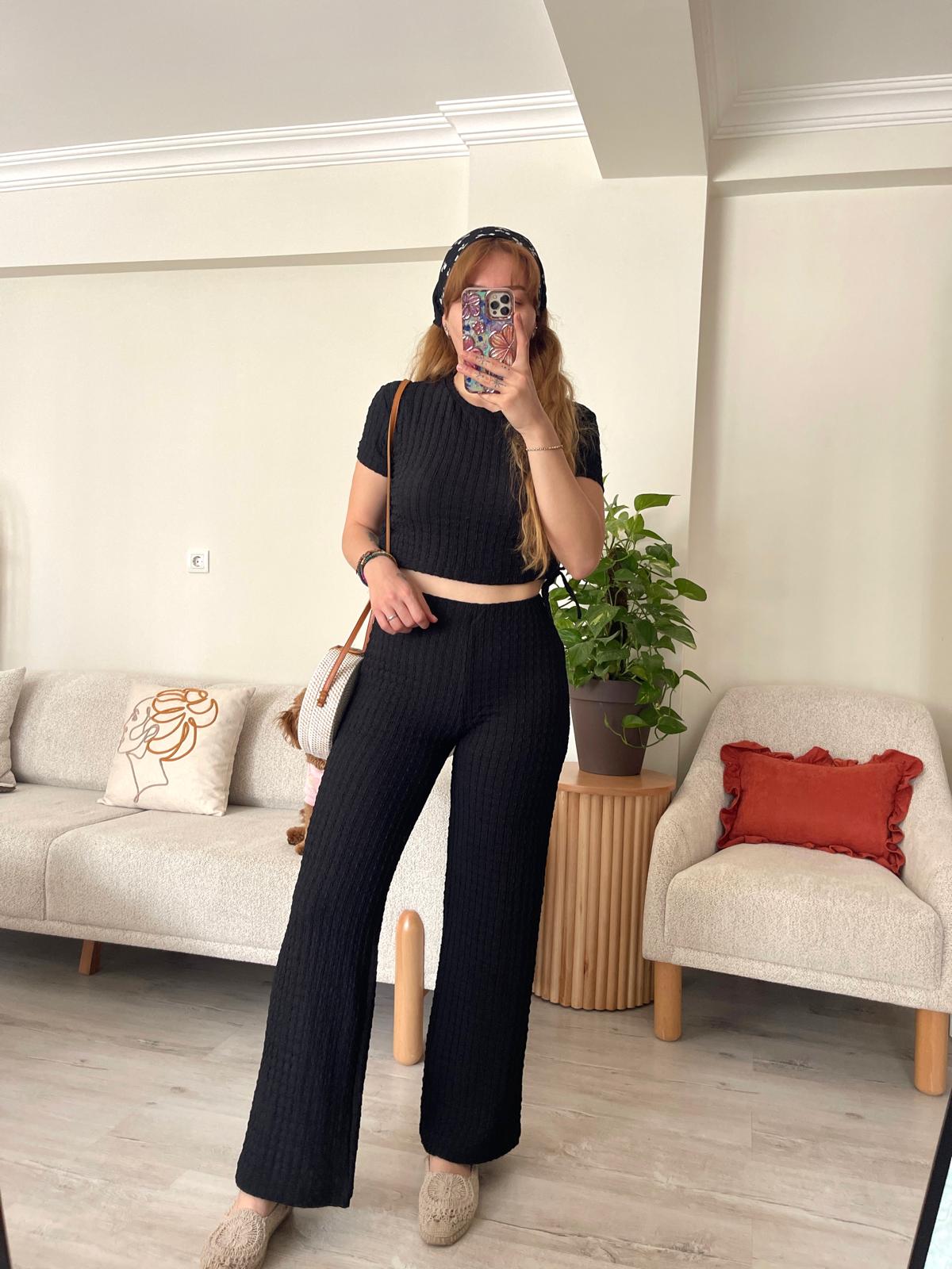 Siyah Alt Üst Takım - 102